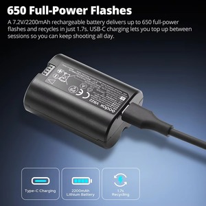 Godox V480专业<span class=keywords><strong>TTL</strong></span>锂离子相机闪光灯650全功率造型灯索尼/佳能/尼康/富士/奥林巴斯V860III升级