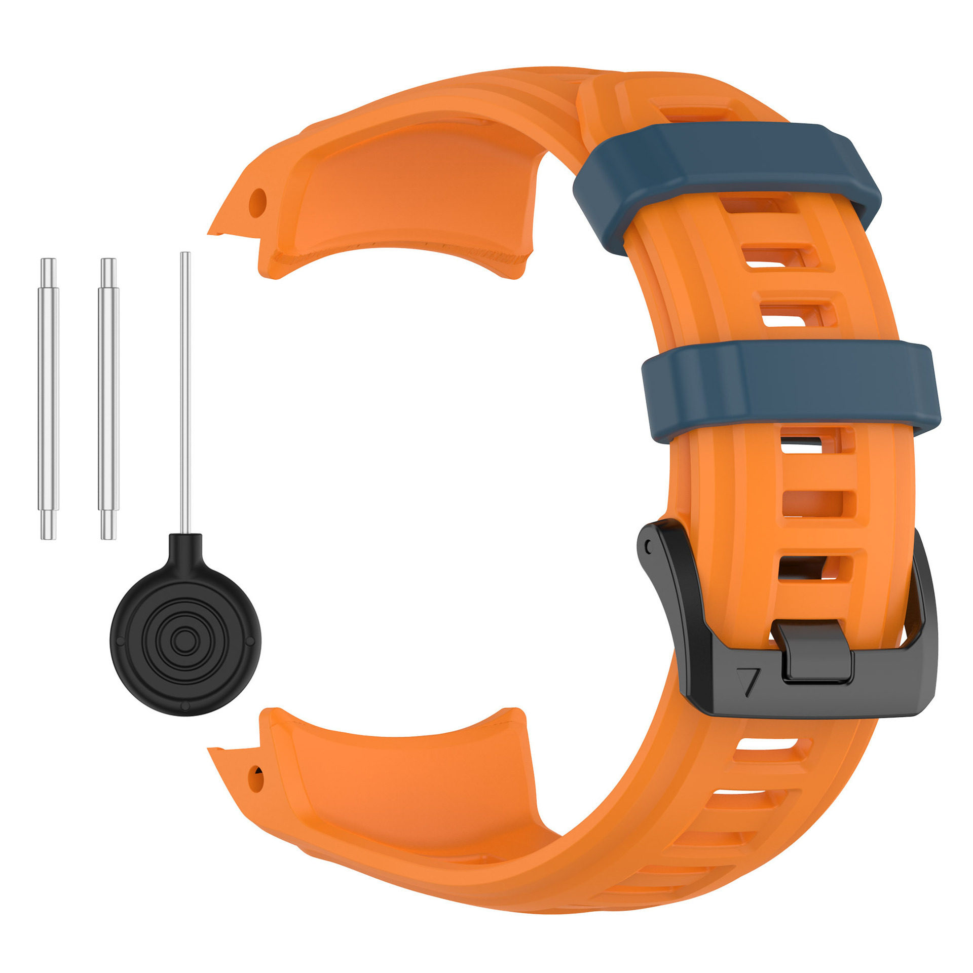 orange and blue