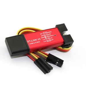1Set ST-Link V2 stlink Mini STM8 STM32 ST LINK simulatore di programmazione Download con coperchio cavo DuPont