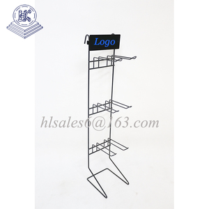 Einzelhandel Wand Arbeits platte Metalldraht hängen Zubehör Haken Schlüssel anhänger <span class=keywords><strong>Display</strong></span> <span class=keywords><strong>Rack</strong></span> HL