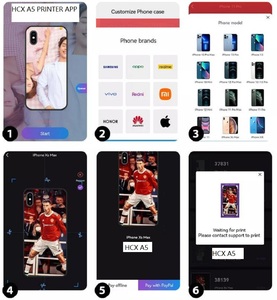 2023 New Tech Mini A5 <strong>APP</strong> Mobile Control UV Printer QR <strong>Code</strong> <strong>Scan</strong> to Print Automatic UV Printing Machine for Phone Case - Product Image 5