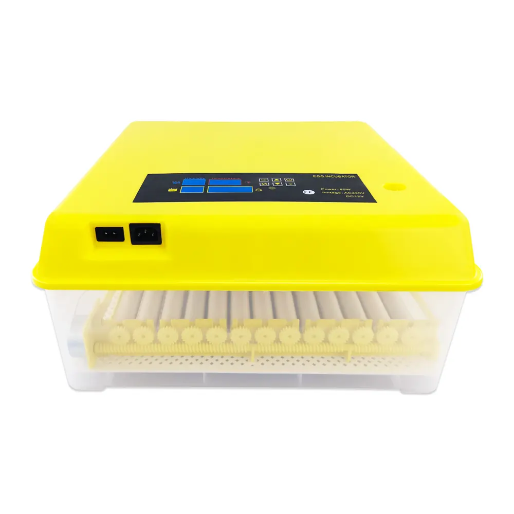 Nuovo tipo di 156 giallo uova rullo doppia potenza incubatore 220V Mini incubatore domestico
