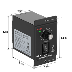 DC Controller del motore On/off regolare la velocità di potenza nominale 1100W DC controllo della velocità del motore - Product Image 3