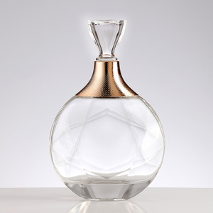 Bình rượu thủy tinh bán chạy 250ml 400ml 700ml, chai rượu mini trong suốt, chai rượu mạnh, rượu mùi có nắp thủy tinh - Product Image 2