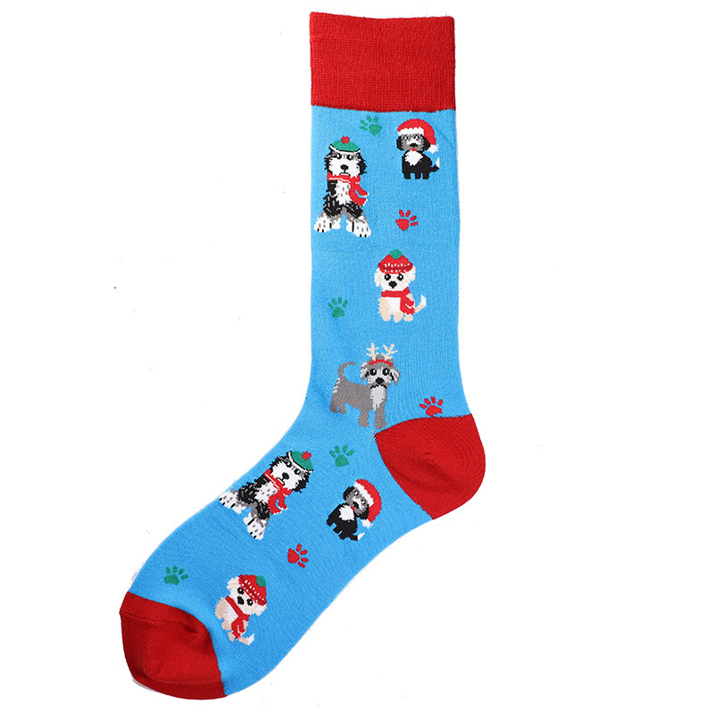 Noël Bichon Frise Bleu Bichons Frites Noël