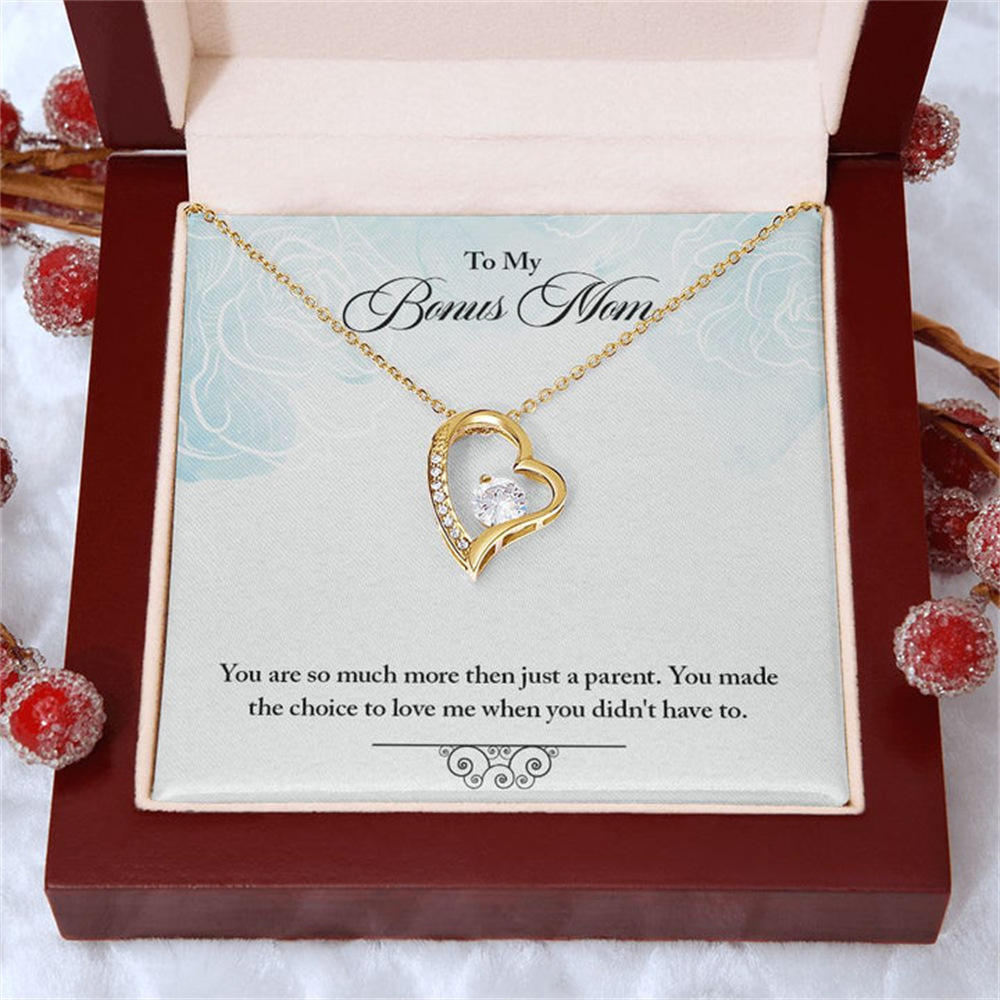 Necklace (Gold) + Card Gift Box