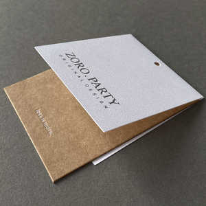 <strong>Custom</strong> Printed Logo Hangtags Garment Clothes <strong>Tags</strong> Luxury Swing <strong>Tags</strong> Set <strong>String</strong> Pin Paper Clothing Hang <strong>Tags</strong> - Product Image 4
