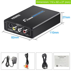CVBS S-Video Terminal to <strong>Hdmi</strong> Converter HD 1080p signal Display Converter Av to <strong>hdmi</strong> Converter - Product Image 2