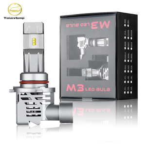 Yosovalmp ไฟหน้า LED 5000lm M3, ไฟตัดหมอก9006 9005ชุดซีนอน6000K สำหรับรถมอเตอร์ไซค์รถยนต์ & HB4 HB3 - Product Image 2
