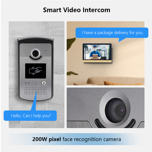 Villa Video porta del sistema di citofono con Smart Tuya IP TCP materiale metallico e macchina fotografica a colori per la costruzione - Product Image 5