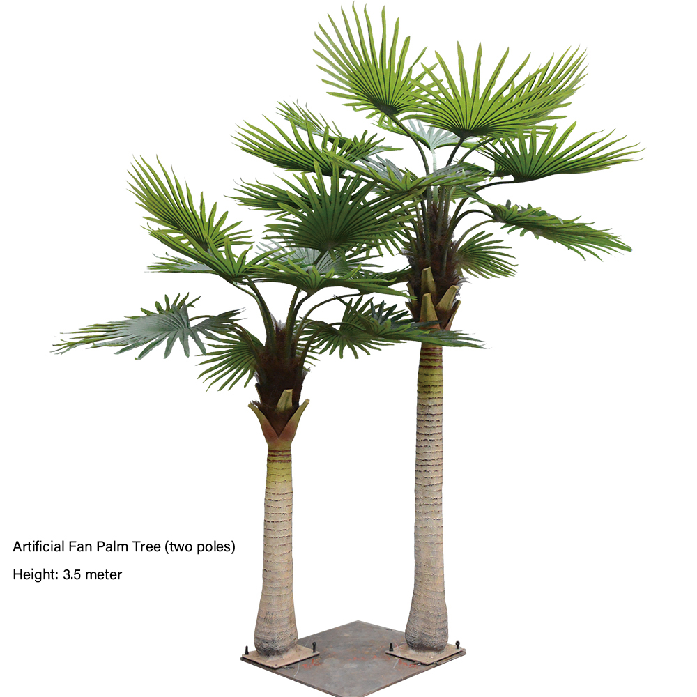 fan pam tree(two poles)