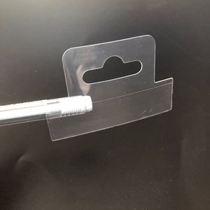 Прозрачный PET PVC PP пластиковая цветная коробка вспомогательный крюк клейкая наклейка самолет треугольное Отверстие дисплей для удобной упаковки - Product Image 3