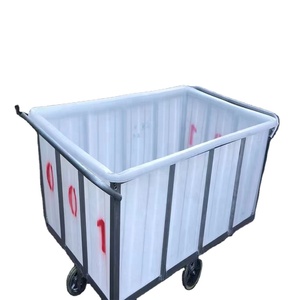 Directo de fábrica, contenedor de plástico grande cuadrado personalizado de 700L, cajas de Proyecto de Agua plegables anidables para el transporte mejor - Product Image 1