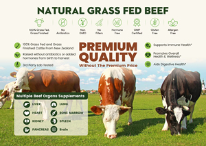 Yeni zelanda lal çim beslenen Protein tozu karmaşık takviyesi sığır organları organik mantar tozu - Product Image 6