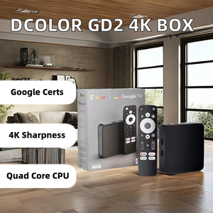 Gd2 4K Android TV Box Google-zertifizierter Amlogic Quad Core 8GB RAM Unterstützt Android 12 Betriebs system 1 Jahr Garantie - Product Image 2