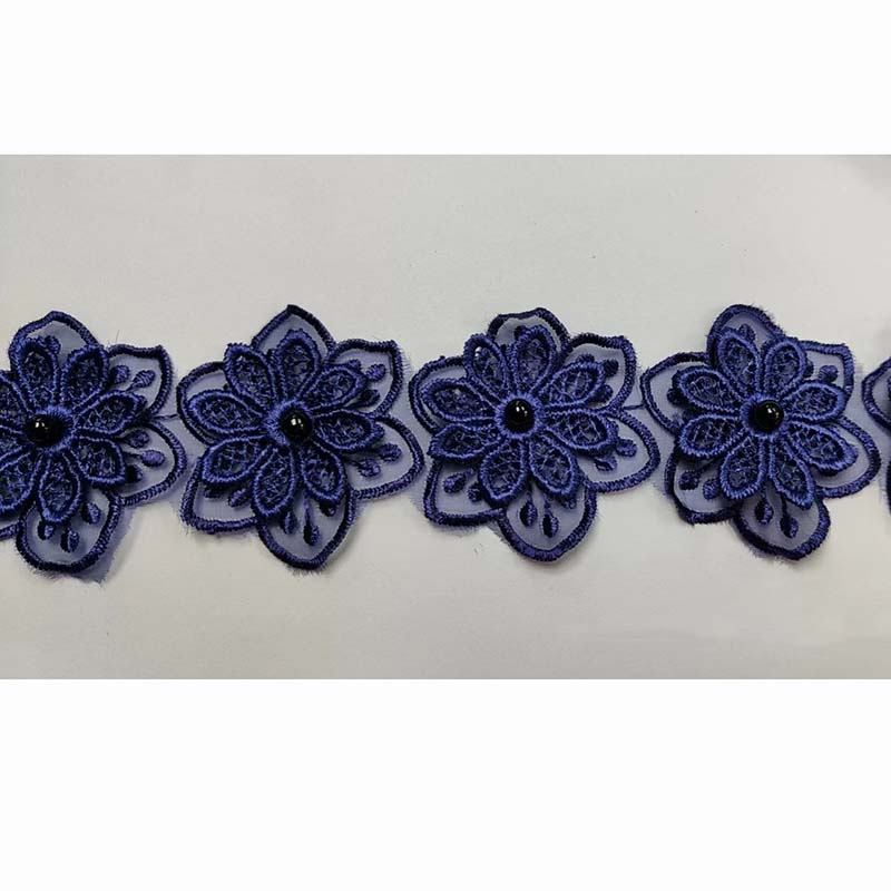 Bleu foncé + noir perle