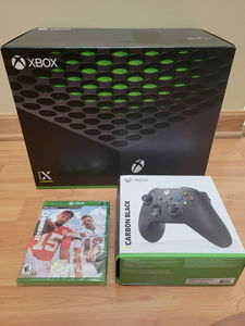 -Microsofts Xbox serisi X konsolu için indirim fiyatı 1TB oyun Video oyunu konsol + 1 3 oyunlar ve 2 denetleyiciler + VR - Product Image 5