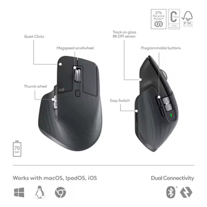 Hot bán ban đầu cho LOGITECH MX phím S Combo hiệu suất kinh doanh không dây USB bàn phím chuột đặt MX <span class=keywords><strong>MASTER</strong></span> 3S Chuột - Product Image 4