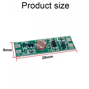 Intelligentes Lichtsteuerungs-Sensorsc halter modul LED-Nachtlicht sensor platine 12 V24V Roboter autos pielzeug Kinderspiel zeug herstellung - Product Image 3