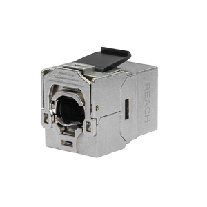 Mini tip kısa vücut Cat6A Keystone Jack RJ45 çoğaltıcı modüler Jack Cat6 Jack RJ45 modülü - Product Image 6