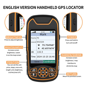 A8 <strong>GPS</strong> Handheld Navigator, Multi-GNSS Support, Rugged Waterproof Button-Operated Handheld <strong>GPS</strong> With Preloaded USA Basemap - Product Image 5