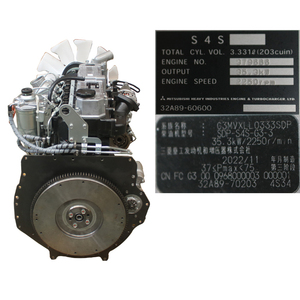 Giá Rẻ Giá Thương hiệu Mới Mitsubishi <span class=keywords><strong>4</strong></span> Xi Lanh máy móc công nghiệp s4s xe nâng động cơ diesel cho 1-<span class=keywords><strong>4</strong></span> tấn xe nâng phụ tùng - Product Image 1