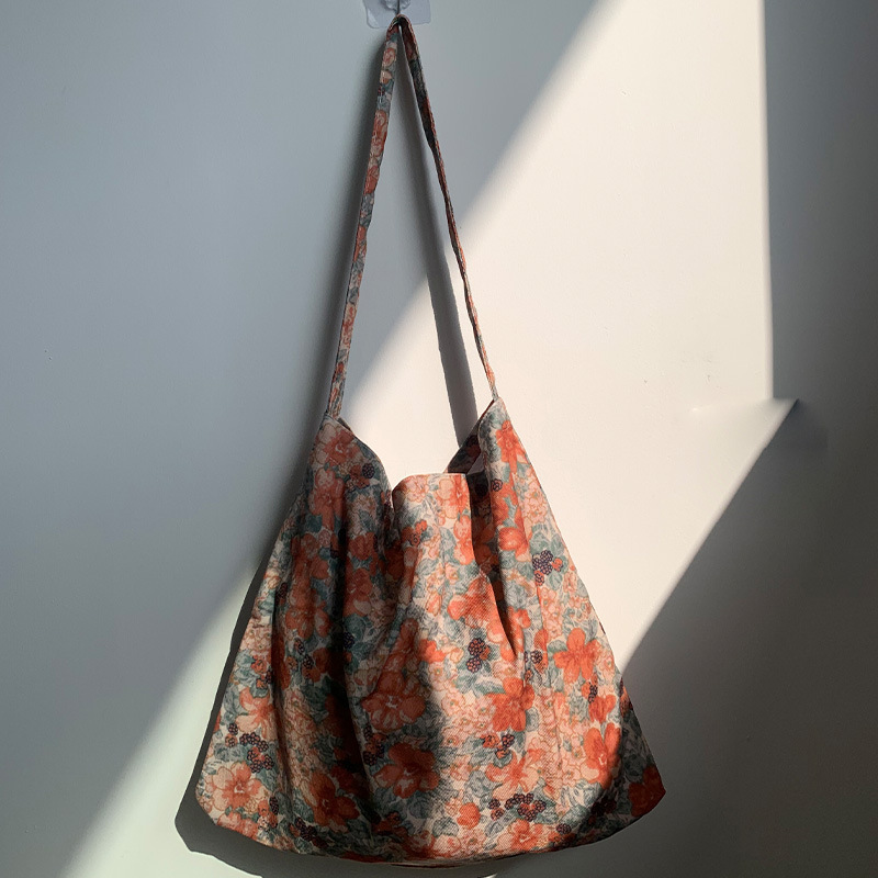 Vintage orange big flower