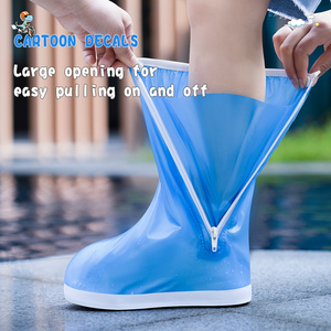 ที่คลุมรองเท้ากันน้ำน้ำหนักเบาปรับแต่งได้สำหรับทุกเพศ - Product Image 4