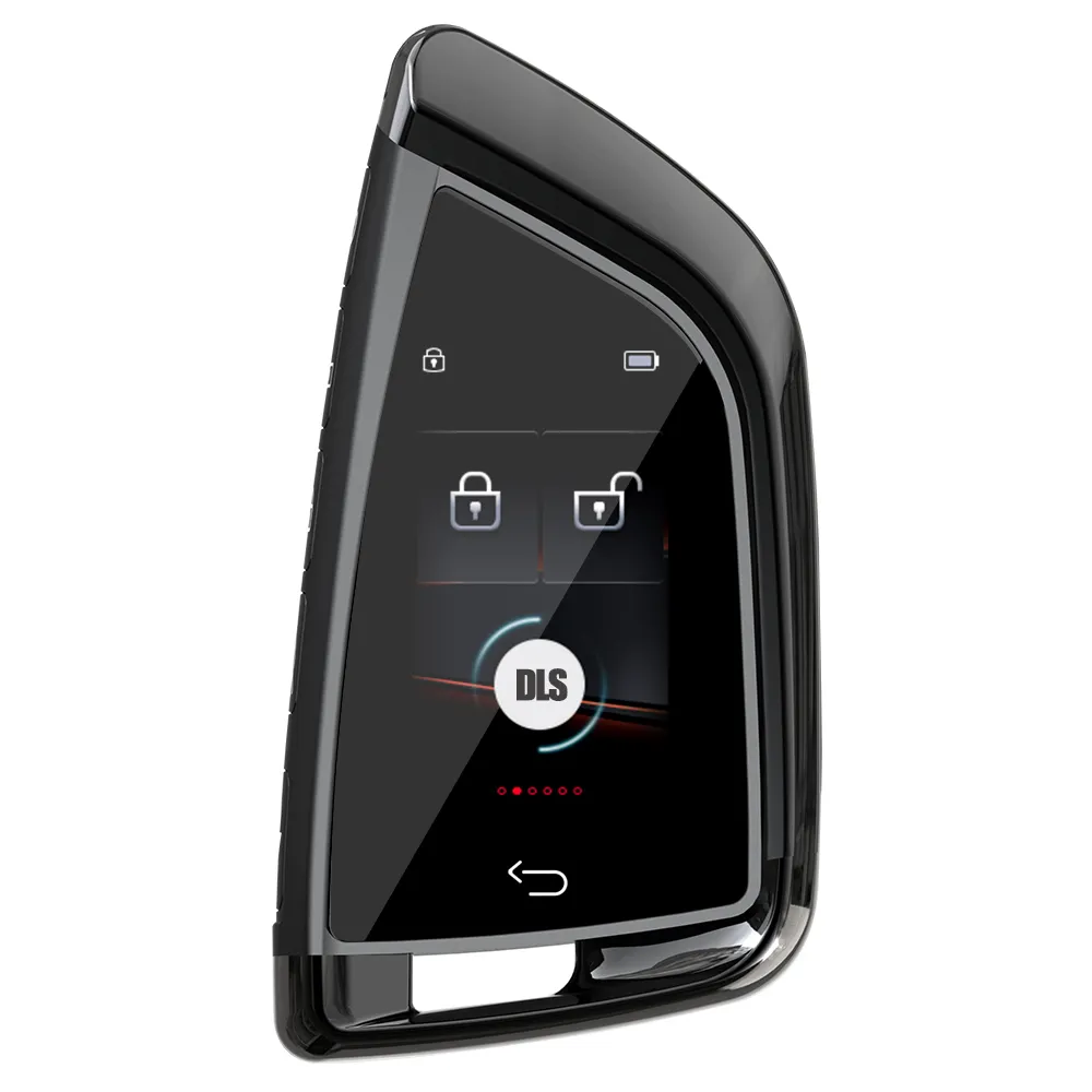 جهاز ذكي LCD يعمل باللمس, مفتاح السيارة الذكي LCD يعمل باللمس مجموعة مركزي للتحكم عن بعد قفل الباب قفل السيارة بدون مفتاح نظام دخول مريح لجميع السيارات