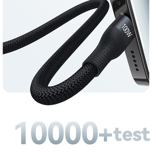 มุ่งใหม่2 in 1 100W สายดาต้ามัลติฟังก์ชั่น C ถึง C รองรับการถ่ายโอนข้อมูลอย่างรวดเร็วสายเคเบิลข้อมูล100W - Product Image 6