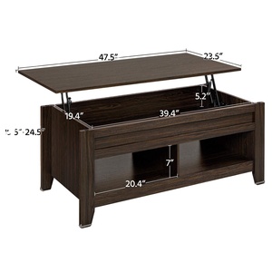 Moderne hölzerne Büro klappbare <span class=keywords><strong>Computer</strong></span> Schreibtisch Tisch Set Studie Lagerung Couch tisch mit Hardware Wohn möbel