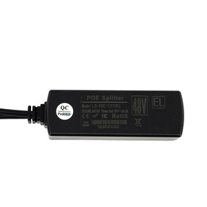 Poe splitter DC 5.5*2.1mm güç Ethernet üzerinden 10/100M 48V için 12v DC 2A adaptörü IP kamera için - Product Image 3