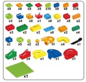 Eğitici oyuncaklar 168 adet DIY mermer yapı taşları mini oyuncak çocuklar erken eğitim küçük parçacık blok oyuncaklar seti - Product Image 5