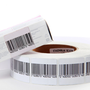Etiqueta de seguridad personalizada RF Soft Label código de barras EAS 8,2 MHz para tienda minorista antirrobo - Product Image 3
