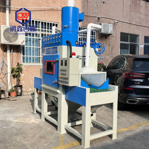Dustless Sand <strong>Blasting</strong> Machine Automatic Conveyor Sandblasting Machine <strong>Small</strong> Sand Cleaning <strong>Blasting</strong> Machine