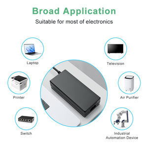 电子标记100W usb-c交流DC电源适配器多输出PD3.1 GaN 135W笔记本电脑充电器5V 3A 9V 3A 12V 3A 15V 3A 20V 5A发光二极管灯 - Product Image 5