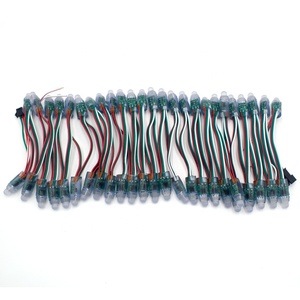 12mm 50leds WS2811 IC Full Color <strong>Pixel</strong> <strong>LED</strong> <strong>Module</strong> <strong>Light</strong> DC 12V Input IP68 Waterproof RGB Color Digital <strong>LED</strong> <strong>Pixel</strong> - Product Image 2