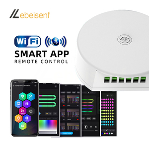 Smart UFO LED-Controller DC 5V 12V 24V 48V RGB IC WS2811 WS2812B Adressierbare magische LED-Streifen leuchte WiFi Blue Tooth APP Dimmer