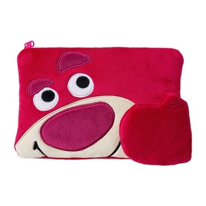 FAMA OEM Factory Custom Cartoon Stella Lou Fuzzy Makeup Bag <strong>Short</strong> Plush Cosmetic Bag Fluffy Quilted Makeup <strong>Pouch</strong> for Girls - Product Image 4