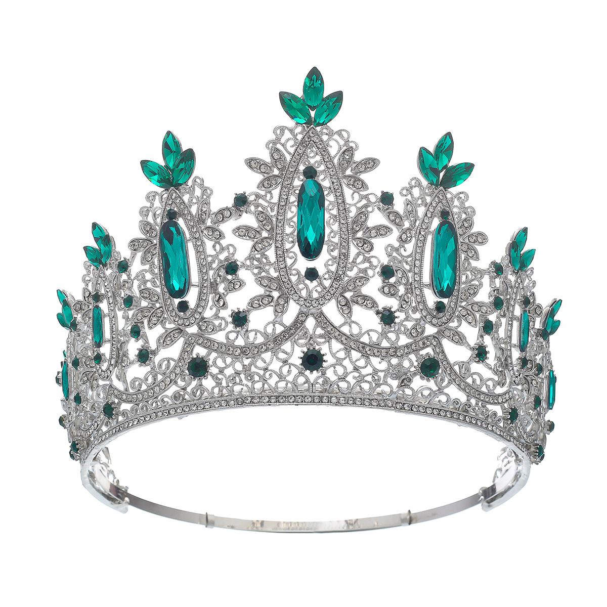 Cristal vert blanc