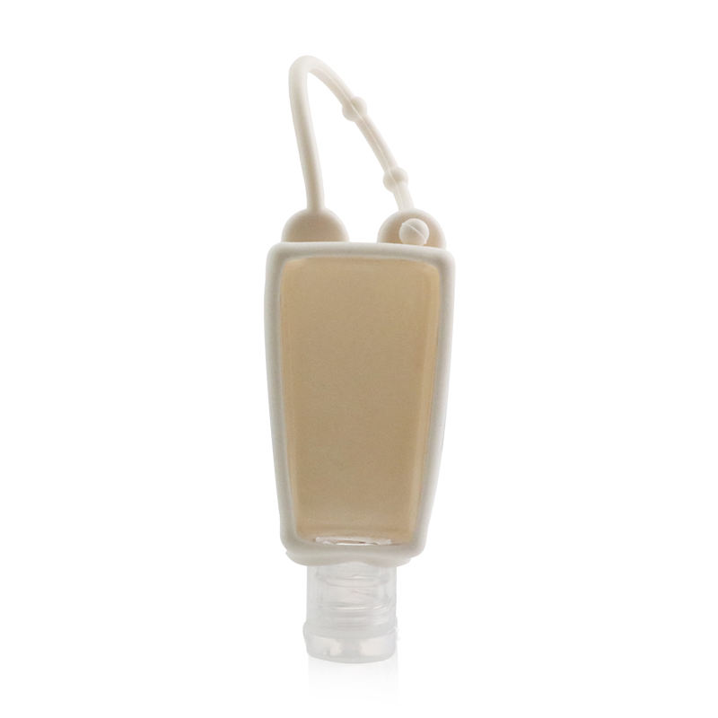 White Silicone Refillable Bottle