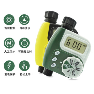 Display LCD automatico Timer di irrigazione elettronico giardino valvola a sfera Timer acqua per il controllo di irrigazione del giardino - Product Image 4