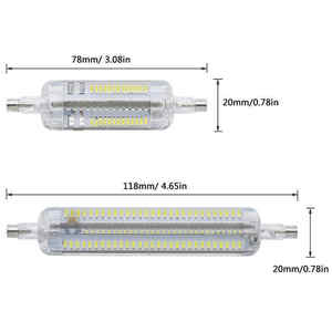 調光可能なR7SLEDコーン78mm118mm 135mm 189mmライト2835 <span class=keywords><strong>SMD</strong></span>電球7W14W20W25Wハロゲンランプの交換