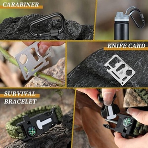 Custom Emergency Survival Gear Kit Natural <strong>Disaster</strong> Earthquake SOS Box Waterproof Adventure Tool - Product Image 2