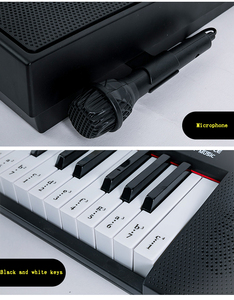 BDMUSIC 61 Tasten Tastatur Klavier tragbares elektronisches Organ Teclados Synthesizer studenten musikalische digitale Tastatur im Verkauf - Product Image 6