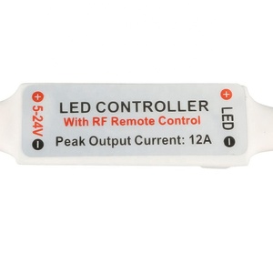 12A DC 5V-24V telecomando RF Wireless Controller Led per striscia luminosa