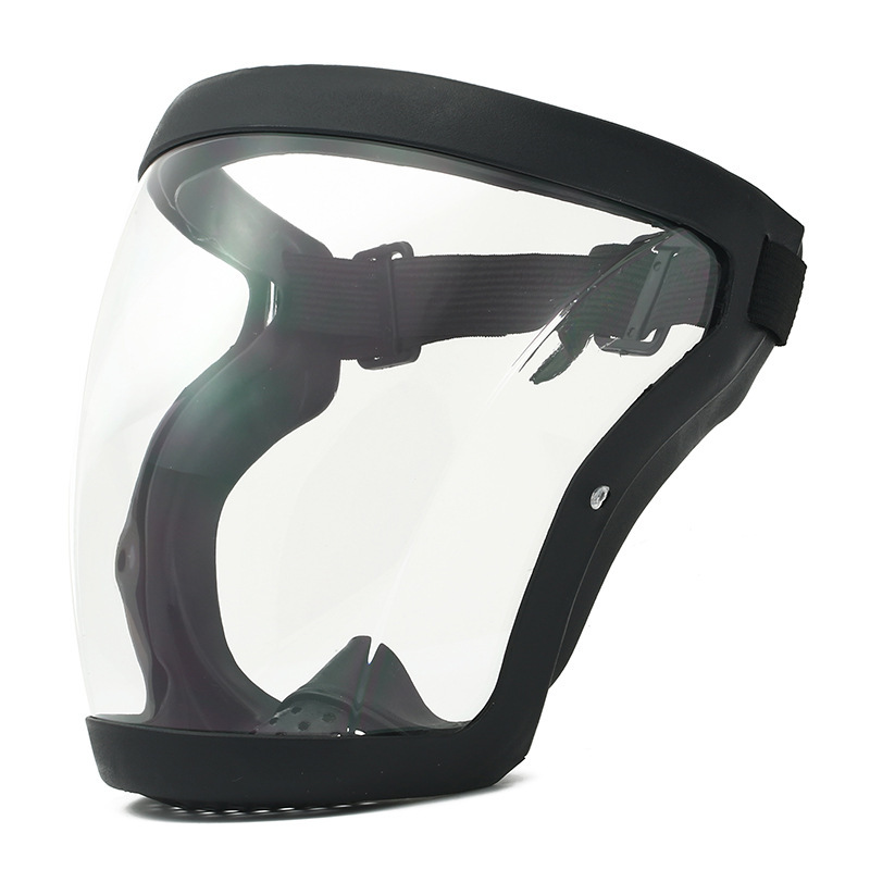 Black frame clear lenses