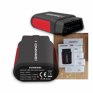 Konnwei kdiagオールシステムBluetooth5.0カーコードリーダーOBD2スキャナーBMW Benz Ford VW Audi Seat Skodaおよびmulticcaと互換性があります - Product Image 1