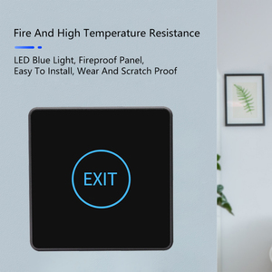 Uscita di tocco interruttore di pulsante richiesta per pulsante di uscita di controllo porta di accesso con la luce del LED - Product Image 5