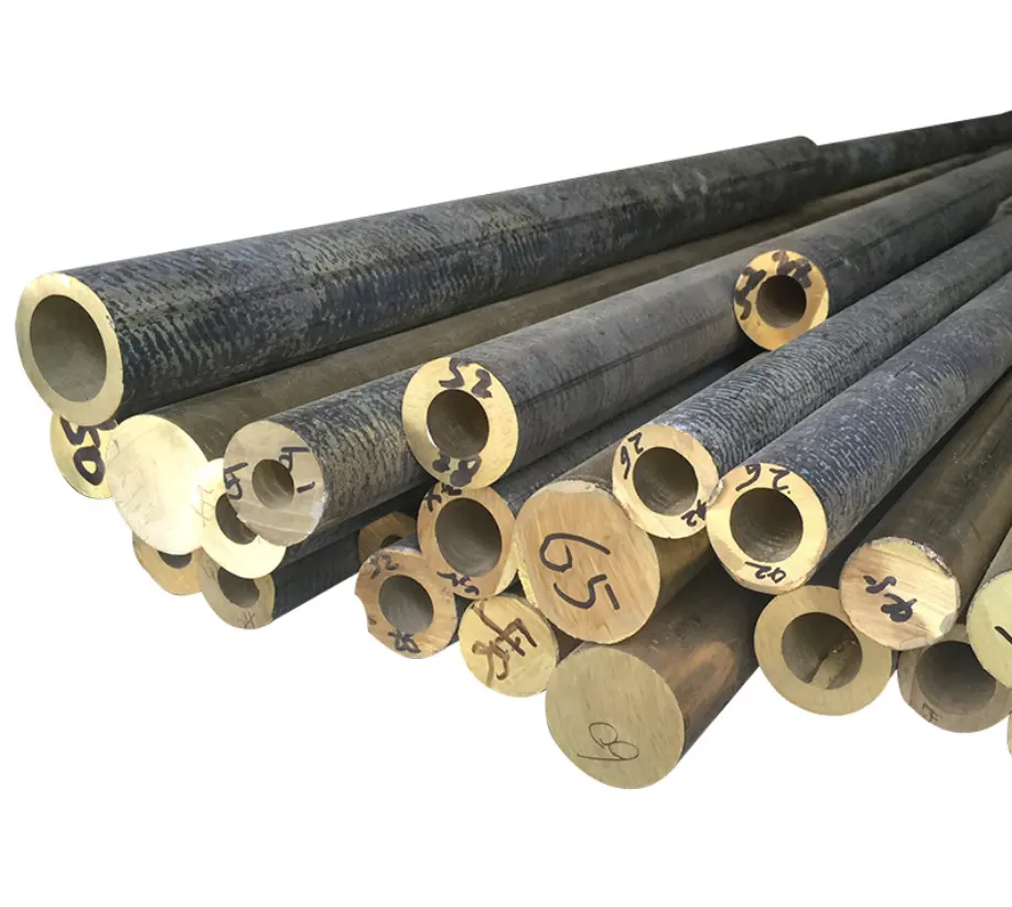 Hollow Bars C62400 Aluminum Bronze Brass Rod Round Is Alloy Industrial As Request Clients Requirement